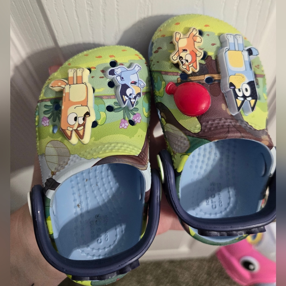 Bluey Toddler Crocs